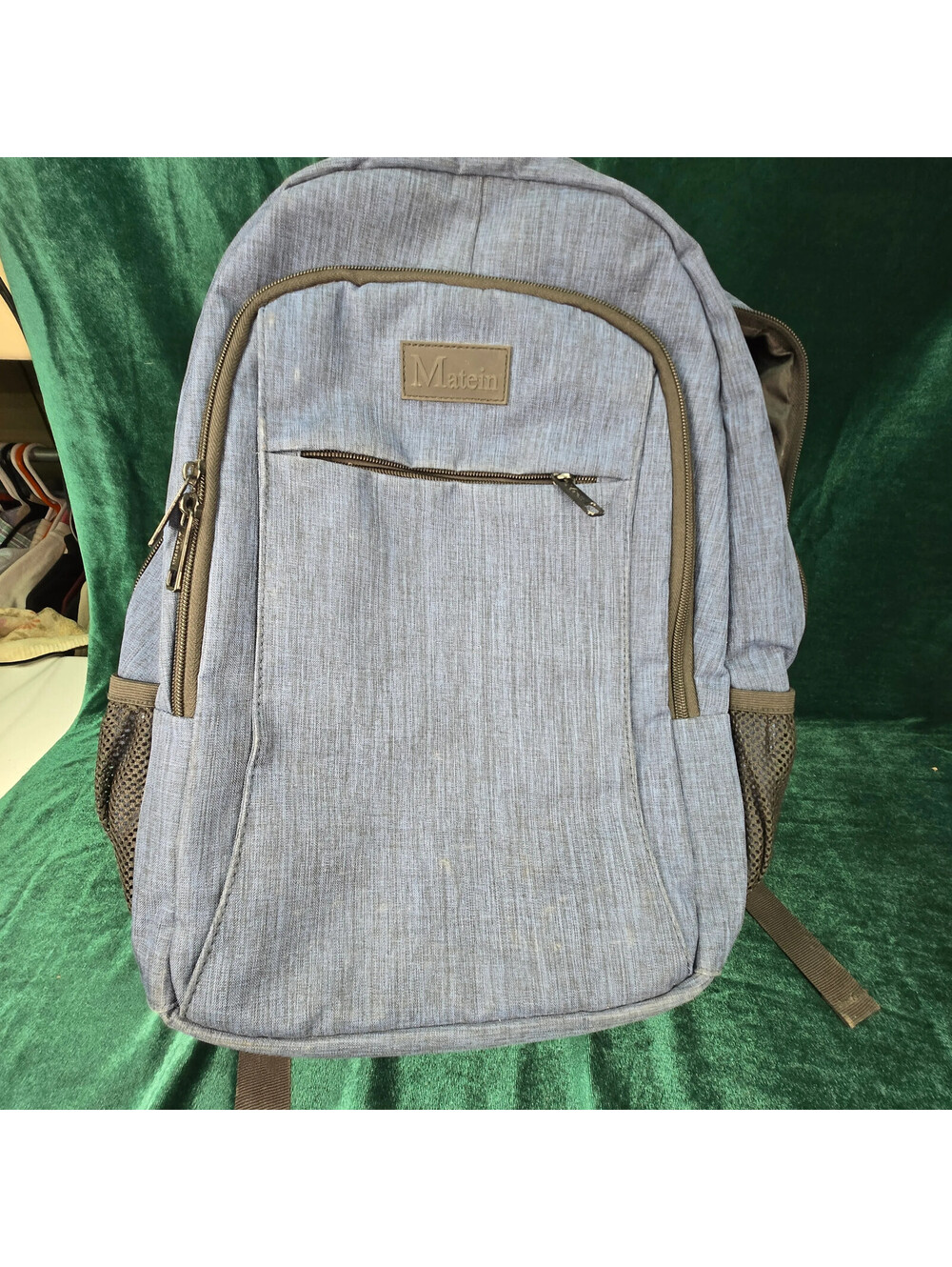 Matein 17" Laptop Backpack Anti-Theft TSA Travel School Bag Gray